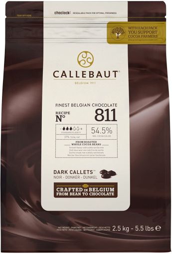 БЕЛГИЙСКИ НАТУРАЛЕН  ШОКОЛАД Callebaut НА КАЛЕТИ 2,5кг