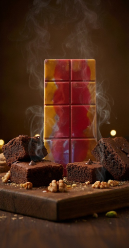 ДУБАЙСКИ "Браунилаф Фъстъкбай" – шейхът на браунито, с диплома по сладкарски изкушения! 200гр