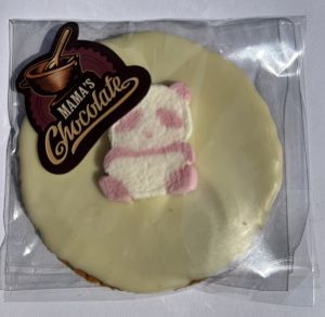 БЕЛГИЙСКИ КАРАМЕЛЕНИ ВАФЛИ С БЯЛ БЕЛГИЙСКИ ШОКОЛАД 