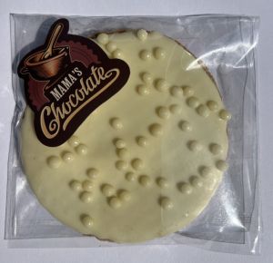 БЕЛГИЙСКИ КАРАМЕЛЕНИ ВАФЛИ С БЯЛ БЕЛГИЙСКИ ШОКОЛАД 