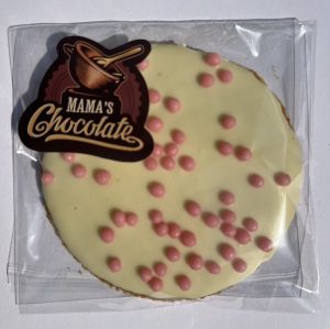 БЕЛГИЙСКИ КАРАМЕЛЕНИ ВАФЛИ С БЯЛ БЕЛГИЙСКИ ШОКОЛАД 