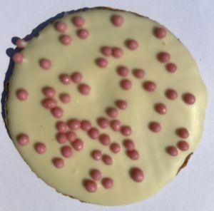 БЕЛГИЙСКИ КАРАМЕЛЕНИ ВАФЛИ С БЯЛ БЕЛГИЙСКИ ШОКОЛАД 