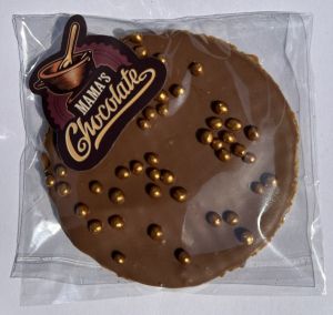 РЪЧНИ КАРАМЕЛЕНИ ВАФЛИ С МЛЕЧЕН ШОКОЛАД 