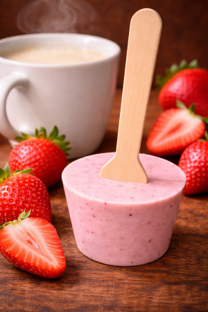 CHOCO STRAWBERRY HOT CHOCOLATE STIR